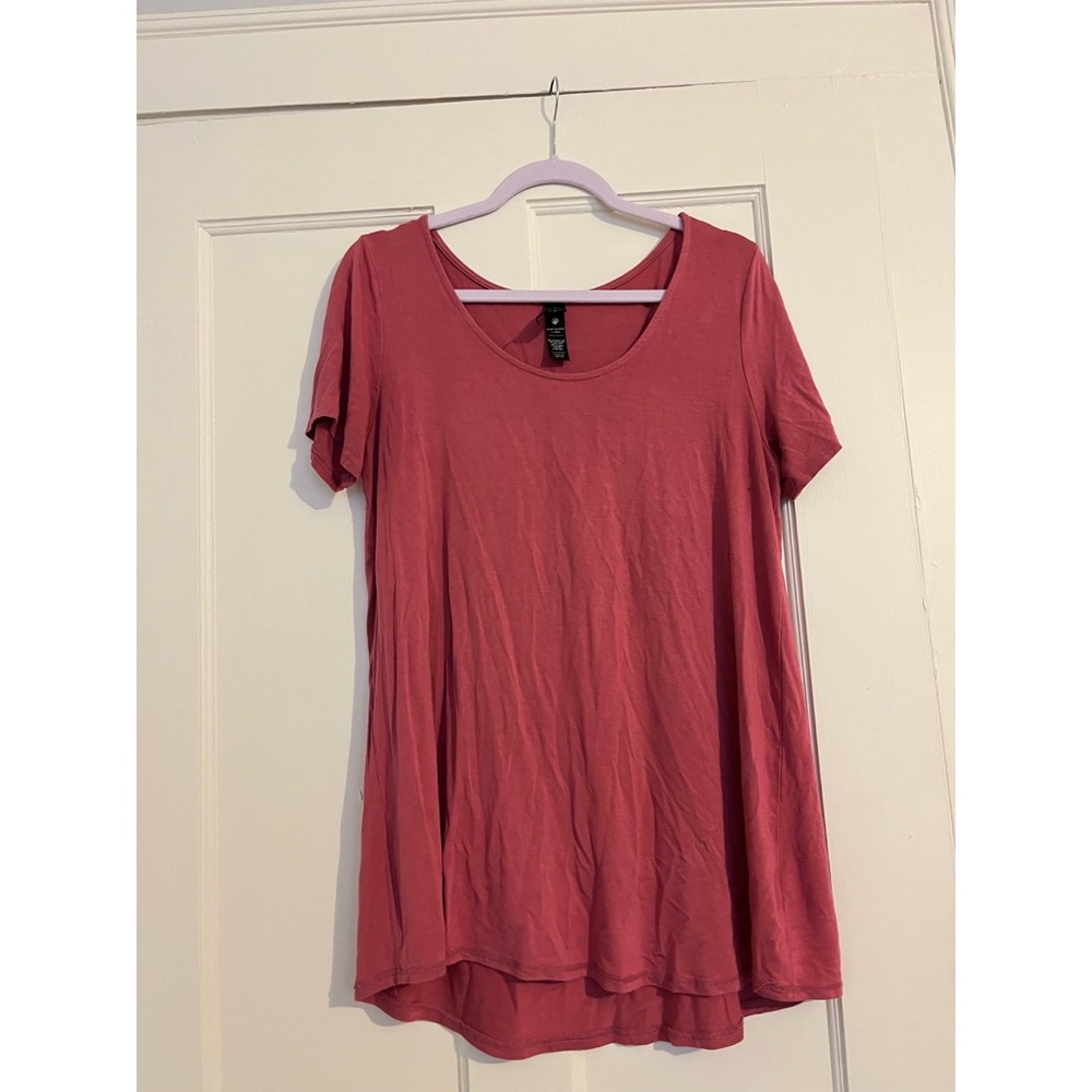 Agnes & Dora Swing Tee mauve pink